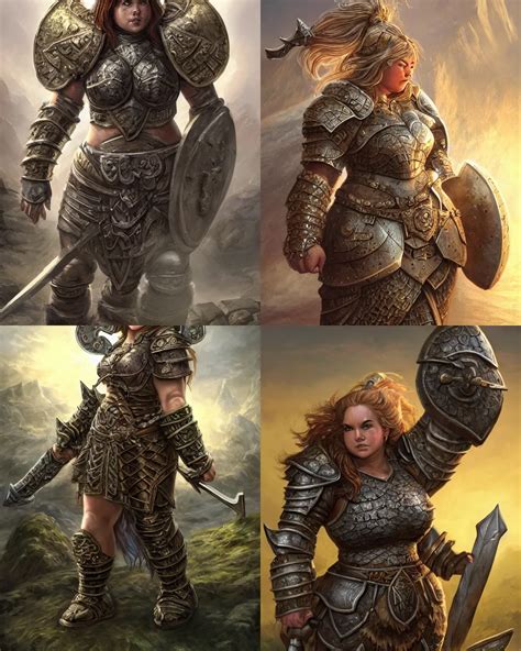 fantasy female armor art|female dwarf warrior art.